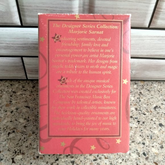 NIB Marjorie Sarnat Wizard & Rainbow Castle Ornament - Picture 4 of 13